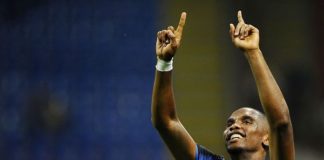 SI RITIRA ETO’O, HA VINTO IL ‘TRIPLETE’ CON BARÇA E INTER