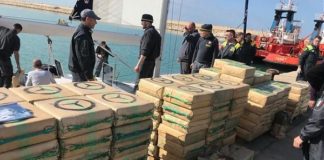SEQUESTRATO VELIERO CON 6.2 TONNELLATE HASHISH