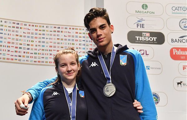 MONDIALI CADETTI E GIOVANI. DOPPIO ARGENTO NEL FIORETTO U20