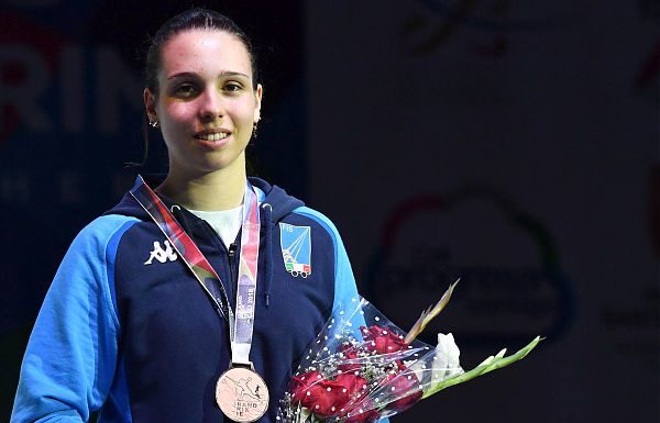 BRILLA FEDERICA ISOLA, PRIMO PODIO IN CARRIERA