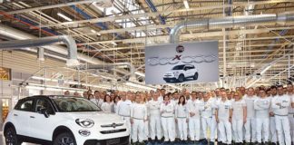 FIAT 500X DA RECORD, PRODOTTA NUMERO 500.000