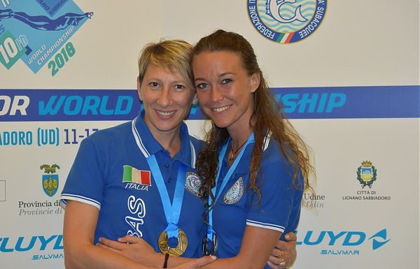ITALIA D’ARGENTO E BRONZO AL MONDIALE DI APNEA INDOOR