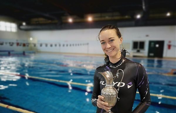 APNEA DINAMICA SENZA ATTREZZI DA RECORD PER ALESSIA ZECCHINI