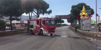 PALERMO, PAURA PER UNA FUGA DI GAS