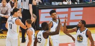 GOLDEN STATE VINCE GARA-1 DELLA FINALE NBA