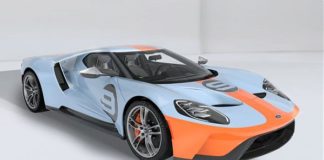 LIVREA GULF OIL PER LA FORD GT HERITAGE EDITION