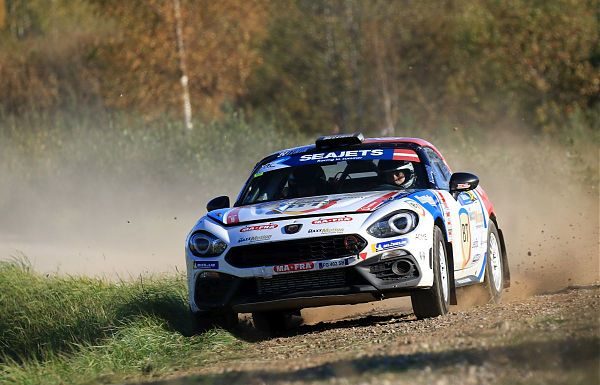 L’ABARTH 124 RALLY VINCE DI NUOVO IN R-GT IN LETTONIA E IN ITALIA