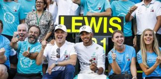 STRAPOTERE HAMILTON, VETTEL SCIVOLA A -40