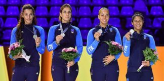 FIORETTO DONNE D’ARGENTO AI MONDIALI DI SCHERMA