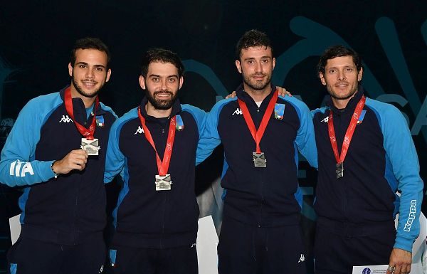 ARGENTO SCIABOLATORI, ITALIA CHIUDE CON 8 PODI
