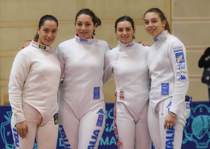 ITALIA-Spada-Femminile-BARCELLONA2019
