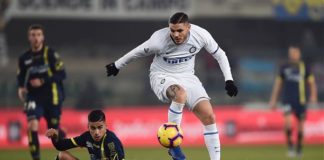 PELLISSIER FRENA L’INTER, A VERONA FINISCE 1-1