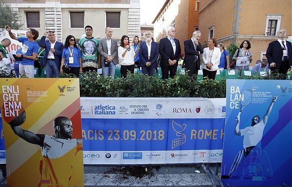 IN 7500 ALLA ROMA HALF MARATHON VIA PACIS