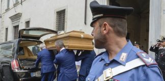 CARABINIERE UCCISO, IL GIORNO DELL’ADDIO