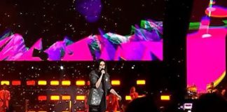 PAUSINI PRIMA DONNA SUL PALCO DEL CIRCO MASSIMO