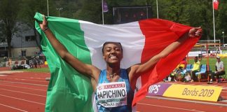 LARISSA COME MAMMA FIONA, TITOLO EUROPEO NEL LUNGO