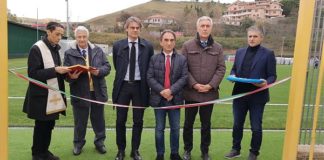 SIBILIA INAUGURA A CATANZARO NUOVO CAMPO SPORTIVO