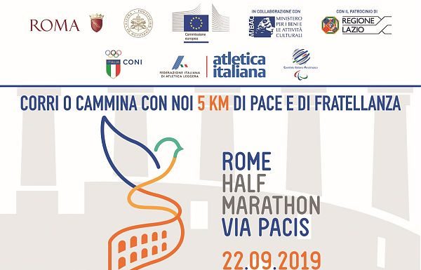 SI AVVICINA LA ROME HALF MARATHON VIA PACIS