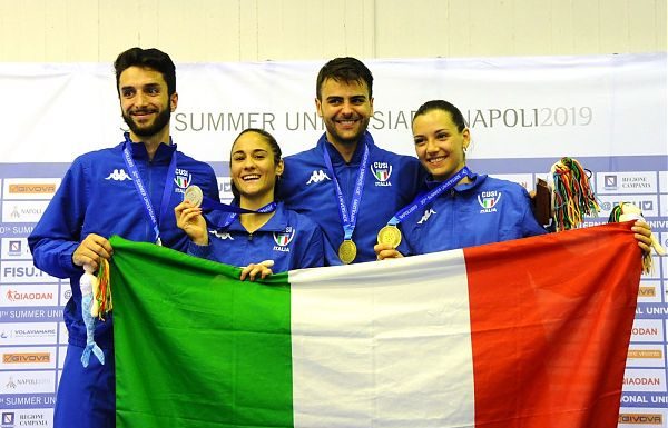 ALLE UNIVERSIADI ALTRE QUATTRO MEDAGLIE AZZURRE