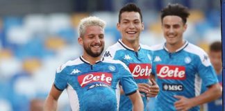 MERTENS TRASCINA IL NAPOLI, SAMP BATTUTA 2-0