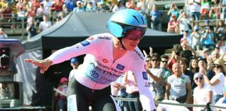 MIGUEL ANGEL LOPEZ PRIMA MAGLIA ROSSA DELLA VUELTA