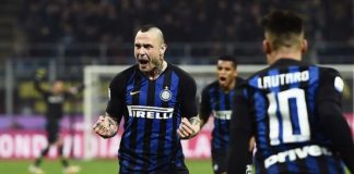 INTER BATTE SAMP 2-1 E CONSOLIDA TERZO POSTO