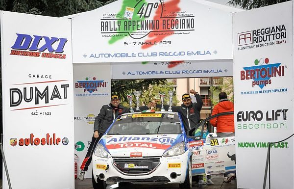 208 CUP RALLY, NICOLI VINCE SULL’APPENNINO REGGIANO
