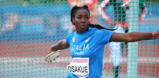 ATLETA AZZURRA OSAKUE AGGREDITA A MONCALIERI