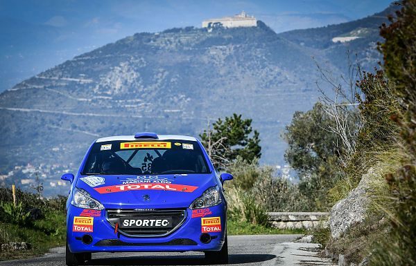 PEUGEOT COMPETITION 208 FA TAPPA AL RALLY DEL TARO
