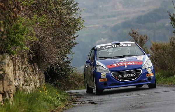 NICELLI VINCE LA 2^ TAPPA DEL 208 RALLY CUP TOP