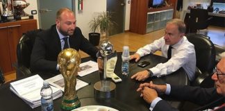 PIANELLA PRESENTA A PETRUCCI PROGETTO PALAZZETTO