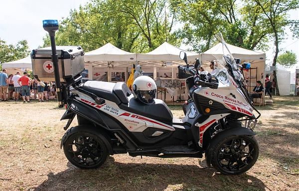 QOODER IN SERVIZIO CON LA CROCE ROSSA