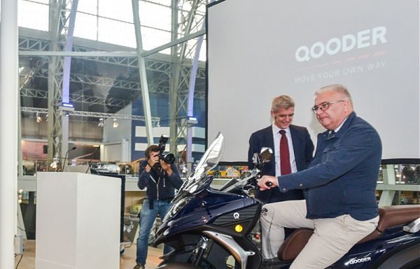 CONSEGNATO UN QOODER AL PRINCIPE DEL BELGIO