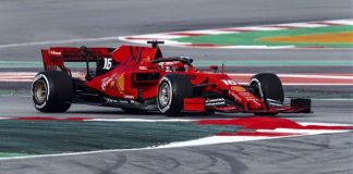 A BARCELLONA E’ ANCORA FERRARI, VOLA LECLERC