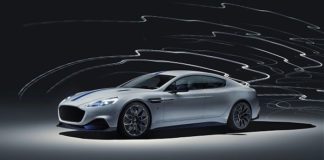 DEBUTTA RAPIDE E, L’ASTON MARTIN 100% ELETTRICA