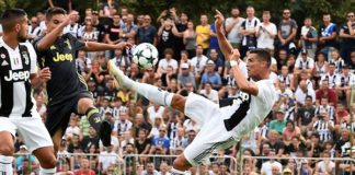 FESTA JUVE A VILLAR PEROSA, PRIMO GOL PER RONALDO
