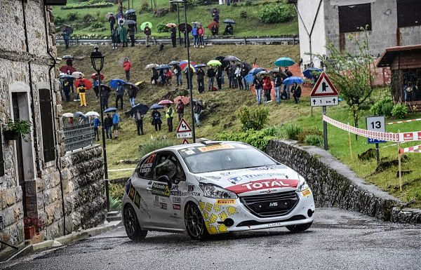 PEUGEOT COMPETITION 208 RALLY CUP PRO. ROVATTI VINCE AL PIANCAVALLO