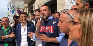 SALVINI “IN AUTUNNO PIÙ FORZE ORDINE A BARI”