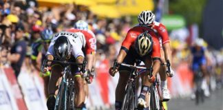 TEUNISSEN PRIMA MAGLIA GIALLA, BATTUTO SAGAN