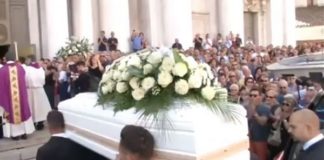 A BRESCIA ULTIMO SALUTO A NADIA TOFFA