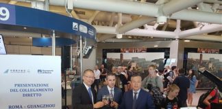 CHINA SOUTHERN, NUOVO VOLO DIRETTO ROMA-CANTON