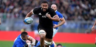 GLI ALL BLACKS SCHIACCIANO L’ITALIA 66-3