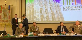 MILANO ACCOGLIE ALPINI PER CENTENARIO ANA