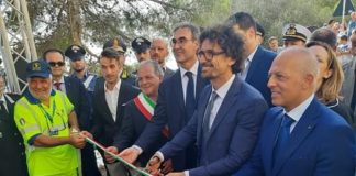TONINELLI INAUGURA RIAPERTURA TRATTO SP 23