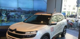 C5 AIRCROSS A CAPO NORD PRIMA DEL LANCIO ITALIANO