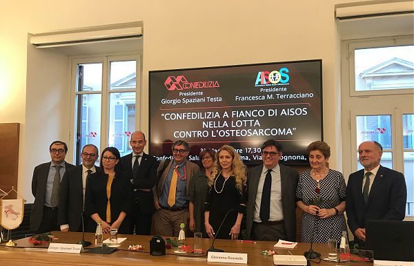 CONFEDILIZIA E AISOS INSIEME CONTRO OSTEOSARCOMA