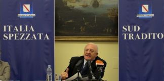 AUTONOMIA, DE LUCA “COSÌ DEVASTANTE PER SUD”