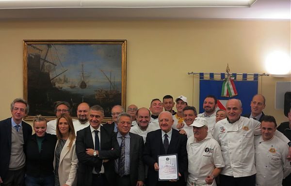 ARTE PIZZAIUOLO PATRIMONIO UNESCO, DE LUCA “VALORIZZARE AL MASSIMO”