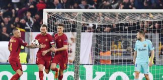 IMPRESA ROMA, 3-0 AL BARCA E SEMIFINALE CHAMPIONS