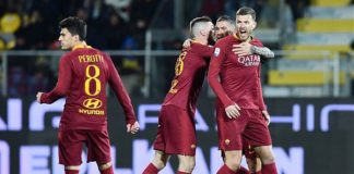 ROMA 3-2 A FROSINONE, TORINO 2-0 SULL’ATALANTA